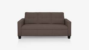 Ease Fabric Sofa (Saddle Brown)