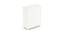Mike Small Office Storage (Everest White) (White Finish) by Urban Ladder - Ground View Design 1 - 751446