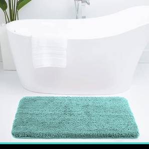 Aqua Solid Micro Fiber Bath Mat - Set of 1