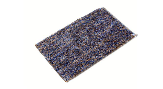 Bathmat 1600 GSM Microfiber Anti Skid Slip Water Absorbent Machine Washable and Quick Dry Moscow Mats for  Bathroom, Kitchen,  Entrance-blue (Blue) by Urban Ladder - Front View Design 1 - 751596