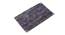 Bathmat 1600 GSM Microfiber Anti Skid Slip Water Absorbent Machine Washable and Quick Dry Moscow Mats for  Bathroom, Kitchen,  Entrance-blue (Blue) by Urban Ladder - Front View Design 1 - 751596
