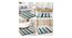 Bathmat 2500 GSM Microfiber Anti Skid Slip Water Absorbent Machine Washable   and Quick Dry Italia Mats for Bathroom, Kitchen, Entrance-aqua (Aqua) by Urban Ladder - Front View Design 1 - 751602