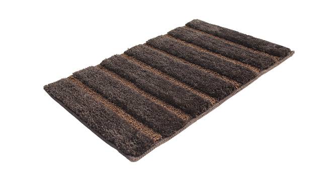 Bathmat 2500 GSM Microfiber Anti Skid Slip   Water Absorbent Machine Washable and Quick Dry Mexico Mats for Bathroom, Kitchen, Entrance-coffee (Coffee) by Urban Ladder - Front View Design 1 - 751627