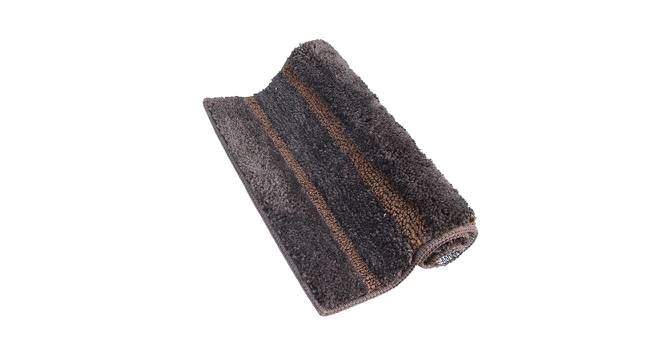 Bathmat 2500 GSM Microfiber Anti Skid Slip   Water Absorbent Machine Washable and Quick Dry Mexico Mats for Bathroom, Kitchen, Entrance-coffee (Coffee) by Urban Ladder - Design 1 Side View - 751651