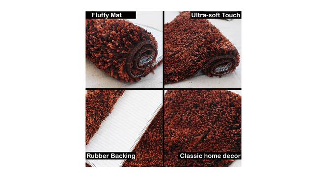 Bathmat 1600 GSM Microfiber  Anti Skid Slip Water Absorbent Machine Washable and  Quick Dry Moscow Mats for Bathroom, Kitchen, Entrance-fire place (Fire Place) by Urban Ladder - Design 1 Side View - 751726