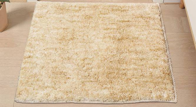 Bathmat Microfiber Anti Skid Slip Water Absorbent Machine Washable and Quick Dry Mats for Bathroom,  Kitchen, Entrance-gold (Gold) by Urban Ladder - Front View Design 1 - 752057