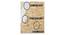 Bathmat Microfiber Anti Skid Slip Water Absorbent Machine Washable and Quick Dry Mats for Bathroom,  Kitchen, Entrance-gold (Gold) by Urban Ladder - Ground View Design 1 - 752103