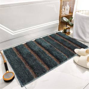 luxe home international Olive Solid Micro Fiber Bath Mat - Set of 1-picture-25