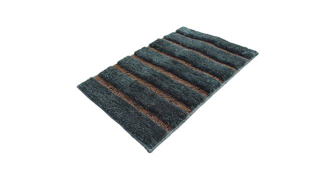Bathmat 2500 GSM Microfiber Anti Skid Slip Water Absorbent   Machine Washable and Quick Dry Mexico Mats for Bathroom, Kitchen, Entrance-olive (Olive) by Urban Ladder - Front View Design 1 - 752159
