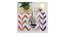 Magic Mat Placemat ( zig-zag , 30x45 , 4 Placemat + 1 Runner ) (Brown) by Urban Ladder - Front View Design 1 - 752602