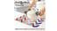 Magic Mat Placemat ( zig-zag , 30x45 , 4 Placemat + 1 Runner ) (Brown) by Urban Ladder - Ground View Design 1 - 752624