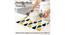 Magic Mat Placemat ( Drop , 30x45 , 6 Placemat ) (Yellow) by Urban Ladder - Ground View Design 1 - 752751
