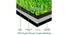 Artificial Grass ( Size - 4x2 Ft, Color - Green, Pack of 1 ) (Green, 4 x 2 Feet Carpet Size) by Urban Ladder - Rear View Design 1 - 752827