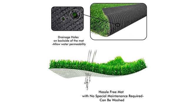 Artificial Grass ( Size - 3x9 Ft, Color - Green, Pack of 1 ) (Green, 3 x 9 Feet Carpet Size) by Urban Ladder - Front View Design 1 - 753054