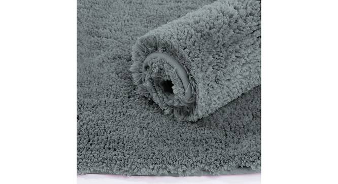 Floor Runner 2500 GSM  Microfiber Anti Skid Slip Water Absorbent Machine Washable and Quick Dry Vages Mats for Bathroom, Kitchen, Entrance (Grey) by Urban Ladder - Front View Design 1 - 753125