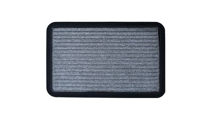 Rubber Doormats Entrance Foot mate water absorbing Door Mat For Bathroom Floor, Room Mats, Size 45x75 cm, Beige (Silver, Small Size) by Urban Ladder - Front View Design 1 - 753134