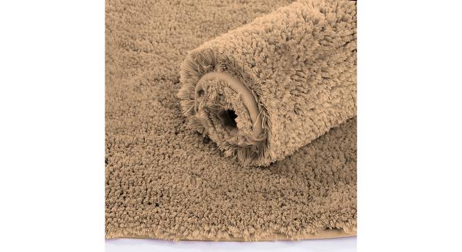 Floor Runner 2500 GSM Microfiber Anti Skid Slip Water Absorbent Machine Washable and Quick  Dry Vages Mats for Bathroom, Kitchen, Entrance (Gold) by Urban Ladder - Front View Design 1 - 753264