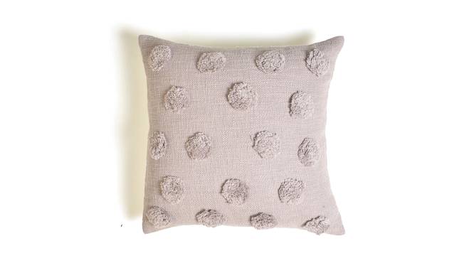 Polka Tufted Lilac Cushion cover (Purple) by Urban Ladder - Front View Design 1 - 754291
