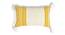 Summer Embroidered Lumbar Cushion cover (Yellow) by Urban Ladder - Front View Design 1 - 754303