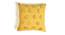 Polka Tufted Tuscan Cushion cover (Yellow) by Urban Ladder - Front View Design 1 - 754306