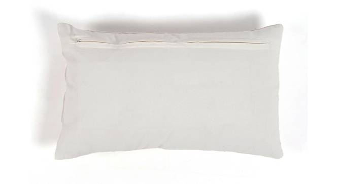 Aari Embroidered Cotton Lumbar Cushion cover (Purple) by Urban Ladder - Design 1 Side View - 754313