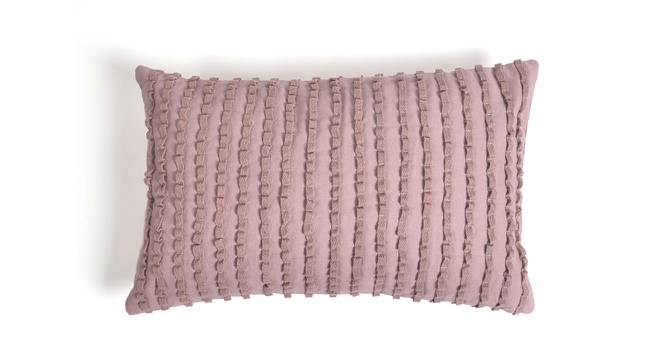 Embellished Mauve Lumbar Cushion Cover (Purple) by Urban Ladder - Ground View Design 1 - 754335