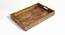 Dafodills Wooden Trays Set of 2 (Brown) by Urban Ladder - Ground View Design 1 - 754535