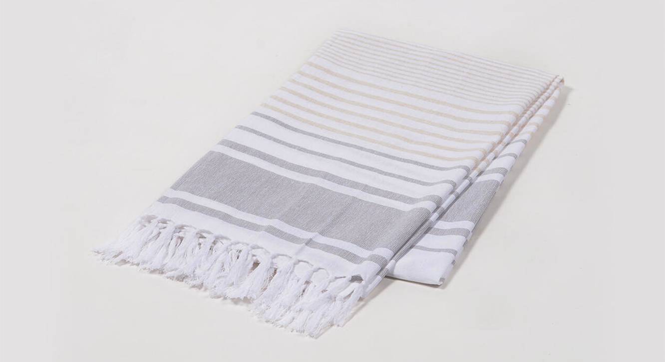 Grey Cotton Bath Mat Set of Urban Ladder