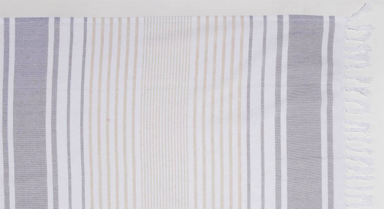 Grey Cotton Bath Mat Set of Urban Ladder