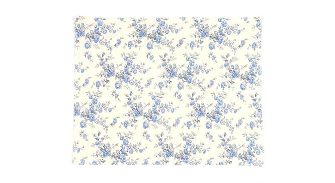 Periwinkle Printed Placemats (White) by Urban Ladder - Design 1 Side View - 754662