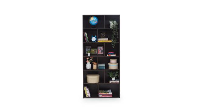 Sequoia Mini Book Shelf (Black Finish) by Urban Ladder - Design 1 Side View - 755738