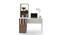 Vermont White Study Table (Laminate Finish) by Urban Ladder - Design 1 Side View - 755742