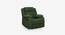 Avalon Fabric Recliner In Green (Green, One Seater) by Urban Ladder - Front View Design 1 - 755791