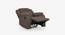Avalon Fabric Recliner In Brown (Brown, One Seater) by Urban Ladder - Ground View Design 1 - 755800