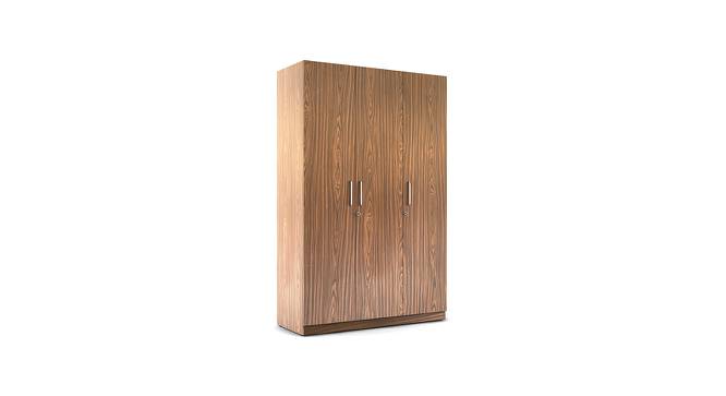 ULTIMA 3 DOOR WARDROBE (Walnut Finish, Three Door) by Urban Ladder - Front View Design 1 - 755952