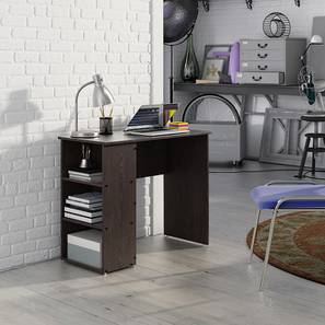 Study Table Under 5000 Design Iris Engineered Wood Study Table in Wenge Finish