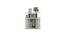 ROLEX END TABLE (White Finish) by Urban Ladder - Design 1 Front View - 756020
