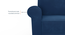 Diaz Rocker Swivel Recliner in Blue Micro Velvet (Blue Velvet, One Seater) by Urban Ladder - Zoomed Image - 756156