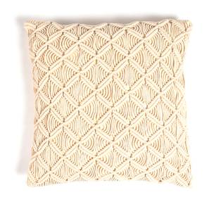 Cushion Cover Design Macrame Cushion cover (Beige)