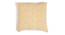 Geometric Patterned Yellow Cushion cover (Beige) by Urban Ladder - Design 1 Side View - 756464