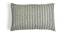 Embellished Pewter Lumbar Cushion Cover (Grey) by Urban Ladder - Front View Design 1 - 756542