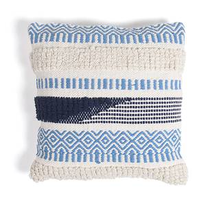 Cushion Cover Design Pattern party Blue Cotton Cushion cover (Multicoloured)