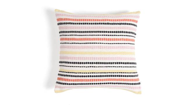 Multicolour Stripes Cotton Cushion cover (Multicoloured) by Urban Ladder - Front View Design 1 - 756618