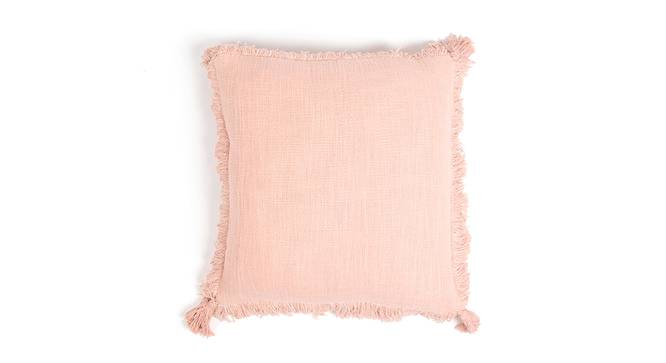 Pretty in Pink Cotton Cushion Cover (Pink) by Urban Ladder - Front View Design 1 - 756722