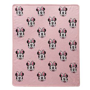Kids Bedsheets Design Minnie Love - Disney Cotton Knitted Ac Blanket For Baby / Infant / New Born
