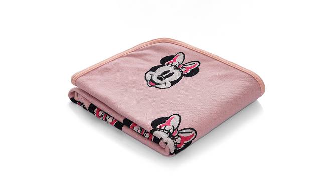 Minnie Love - Disney Cotton Knitted Ac Blanket For Baby / Infant / New Born by Urban Ladder - Front View Design 1 - 757035