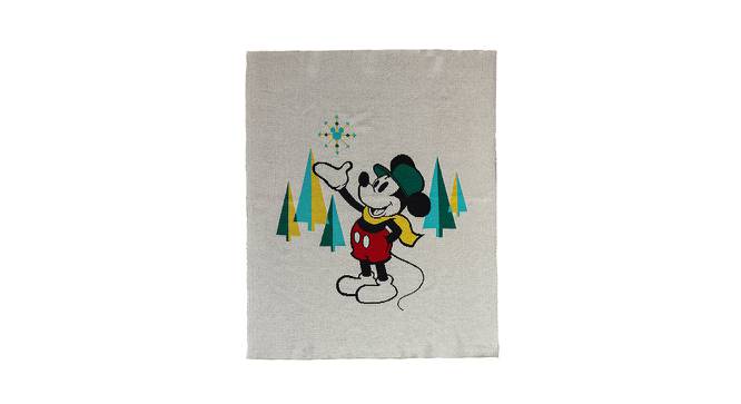 Christmas Mickey Mouse Baby Blanket by Urban Ladder - Front View Design 1 - 757042