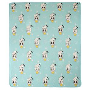 Kids Bedsheets Design Donald Duck - Disney Cotton Knitted Throw / Ac Blanket For Kids