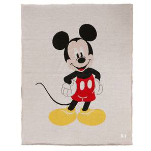 Kids Bedsheets Design Classic Mickey Mouse - Disney Cotton Knitted Ac Blanket For Baby / Infant / New Born