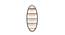 Mishka Rectangular Wall Rack (Brown) by Urban Ladder - Front View Design 1 - 757576
